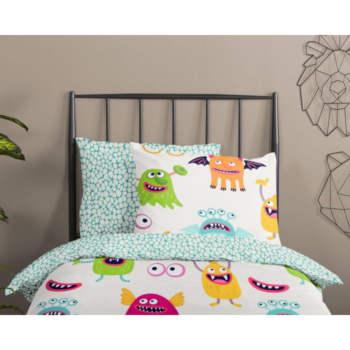 baby dekbedovertrekset 100x135cm nr:30102 multi