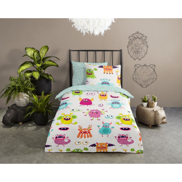 baby dekbedovertrekset 100x135cm nr:30102 multi