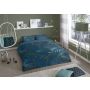 2-persoons dekbedovertrekset 200x200cm nr:10025 blauw