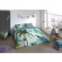 2-persoons dekbedovertrekset 200x220cm microfiber nr:20027 mintgroen