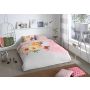 1-persoons dekbedovertrekset 155x220cm nr:2055 roze