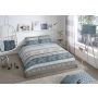 1-persoons dekbedovertrekset 140x200cm flanel nr:2439 multi