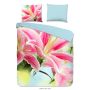 Lits-jumeaux dekbedovertrekset 240x220cm microfiber nr:2520 multi