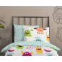 baby dekbedovertrekset 100x135cm nr:30102 multi