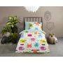 baby dekbedovertrekset 100x135cm nr:30102 multi