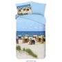 1-persoons dekbedovertrekset 140x220cm microfiber nr:30391 multi