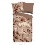 2-persoons dekbedovertrekset 200x200cm nr:30419 taupe