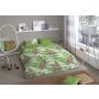 1-persoons dekbedovertrekset 155x220cm nr:6367 groen