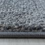 Efor Galax tapis poils ras rectangle 140x200cm brun