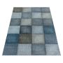 Ottawa Buz vloerkleed laagpolig loper 80x250cm blauw