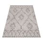 Taznaxt Aledin tapis poils ras rectangle 140x200cm beige