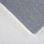 Pouffy tapis duveteux poils longs coureur 60x110cm crème