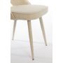 DJESLIN eetkamerstoel 57x51x84cm beige