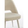DJESLIN eetkamerstoel 57x51x84cm beige