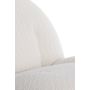 GUMACA fauteuil bouclé (lus) 90x77x72cm crème
