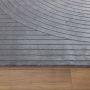 Style Orvyn tapis poils ras coureur 80x250cm gris