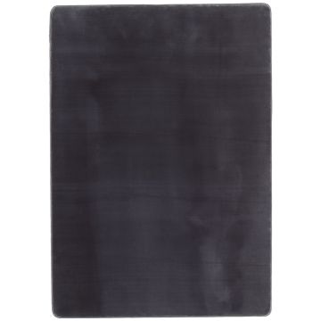 Luxy vloerkleed hoogpolig rechthoek 120x170cm grijs