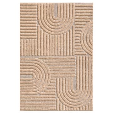 Art tapis poils longs coureur 80x250cm rose