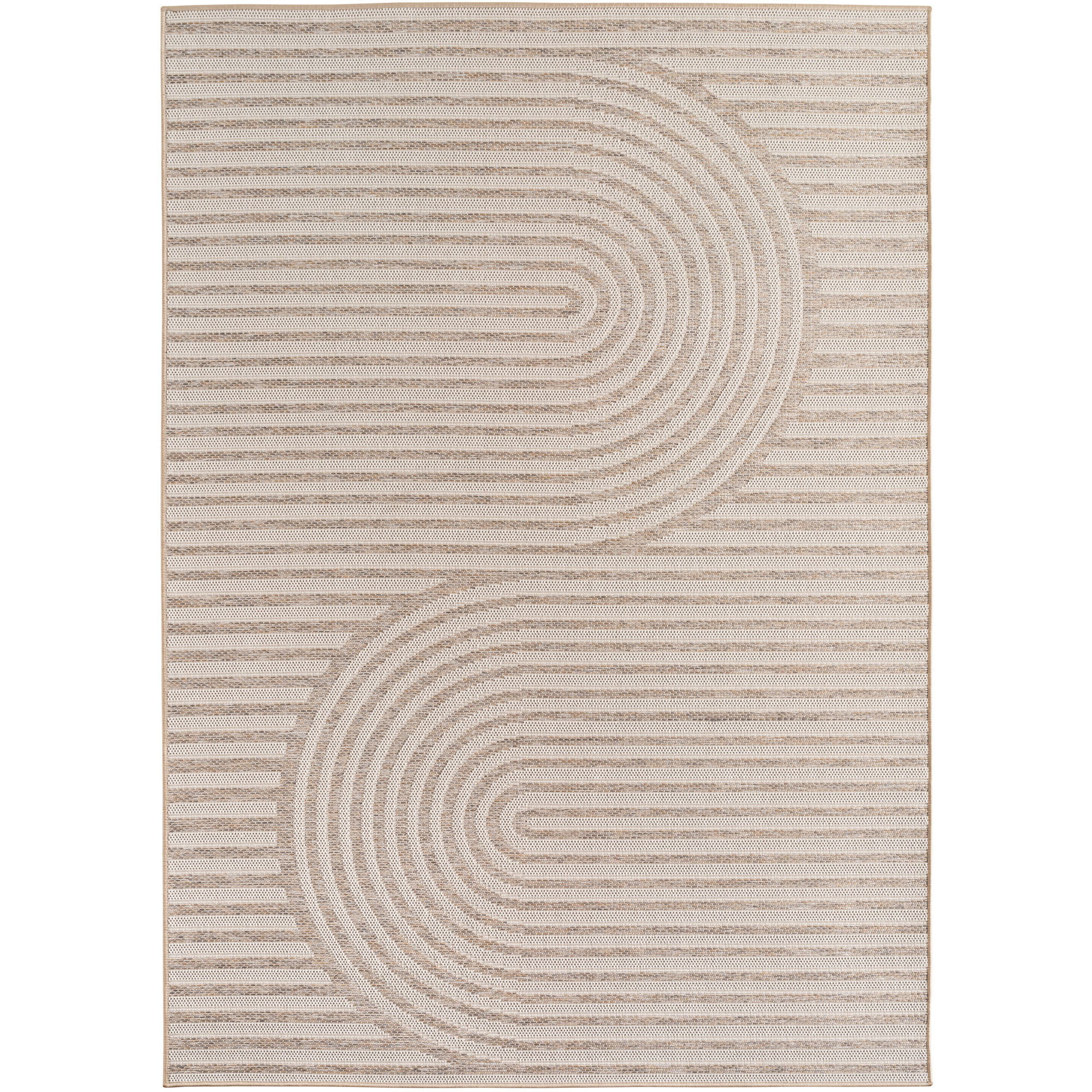 Desert Dek buitenkleed platgeweven rechthoek 200x290cm beige