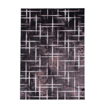Costa Fisk vloerkleed laagpolig rechthoek 120x170cm roze