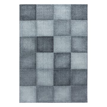 Ottawa Buz tapis poils ras rectangle 120x170cm gris