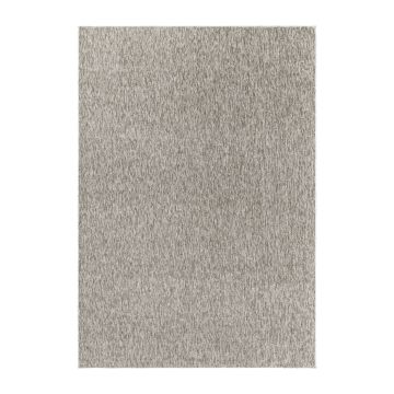 Nizza vloerkleed lussenpolig rechthoek 60x100cm beige