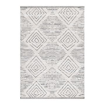 Taznaxt Aich vloerkleed laagpolig rechthoek 240x340cm crème