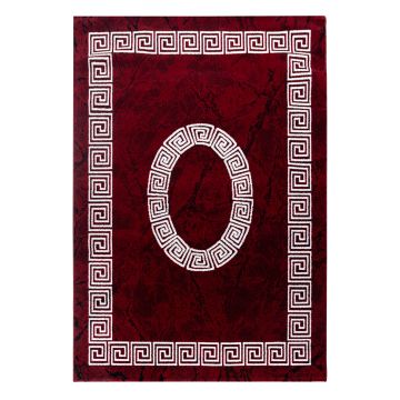 Plus Laby tapis poils ras rectangle 280x370cm rouge