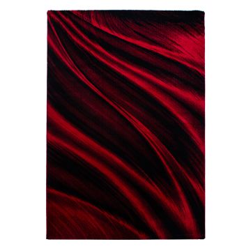 Miami Désert tapis poils ras rectangle 140x200cm rouge