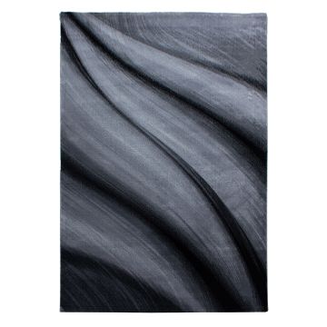 Miami Désert tapis poils ras rectangle 140x200cm noir
