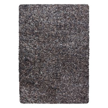 Enjoy Shaggy tapis poils longs rectangle 280x370cm taupe
