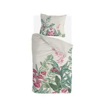 Jungle Romance dekbedovertrek 135x200cm gebroken wit