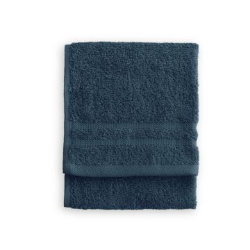 Bath Basics gastendoek 30x50cm donkerblauw (2 stuks)
