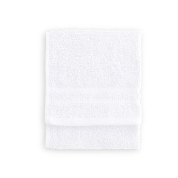 Bath Basics gastendoek 30x50cm wit (2 stuks)