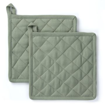 Stay Cold pannenlap 20x20cm jade (2 stuks)
