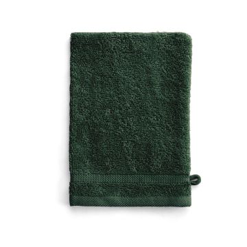 Bath Basics washand 16x21cm donkergroen (4 stuks)