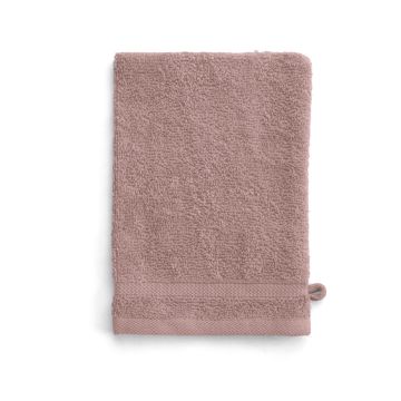 Bath Basics washand 16x21cm oudroze (4 stuks)