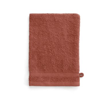 Bath Basics washand 16x21cm terra (4 stuks)