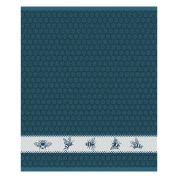DDDDD Bees keukendoek 50x55cm petrol (6 stuks)