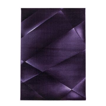 Costa Bary tapis poils ras rectangle 240x340cm lilas