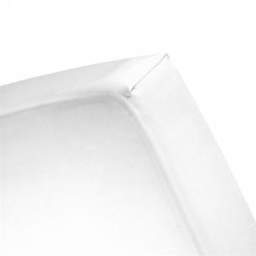 Cinderella hoeslaken 80/90x200cm jersey wit (tot 25cm)