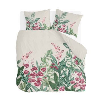 Jungle Romance dekbedovertrek 200x220cm gebroken wit