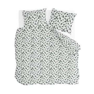 Spotty Animal dekbedovertrek 200x220cm groen