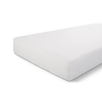 Crispy Cotton hoeslaken 80x200cm wit