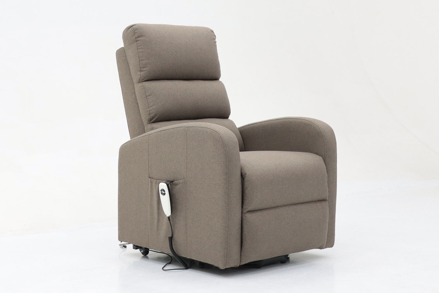 Bruma Electrische Relaxfauteuil met Lift – Stof – Taupe