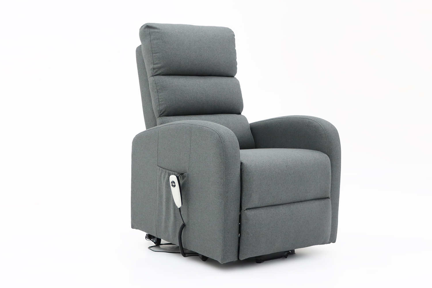 Bruma Electrische Relaxfauteuil met Lift – Stof – Donkergrijs