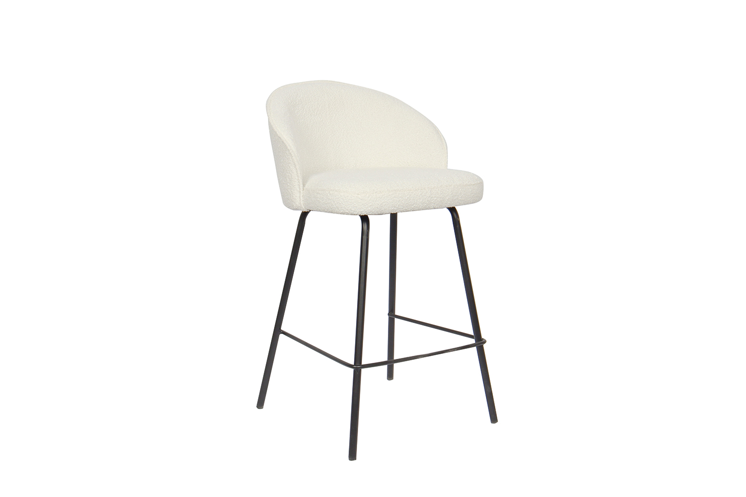 Juna Barkruk – Bouclé – Wit