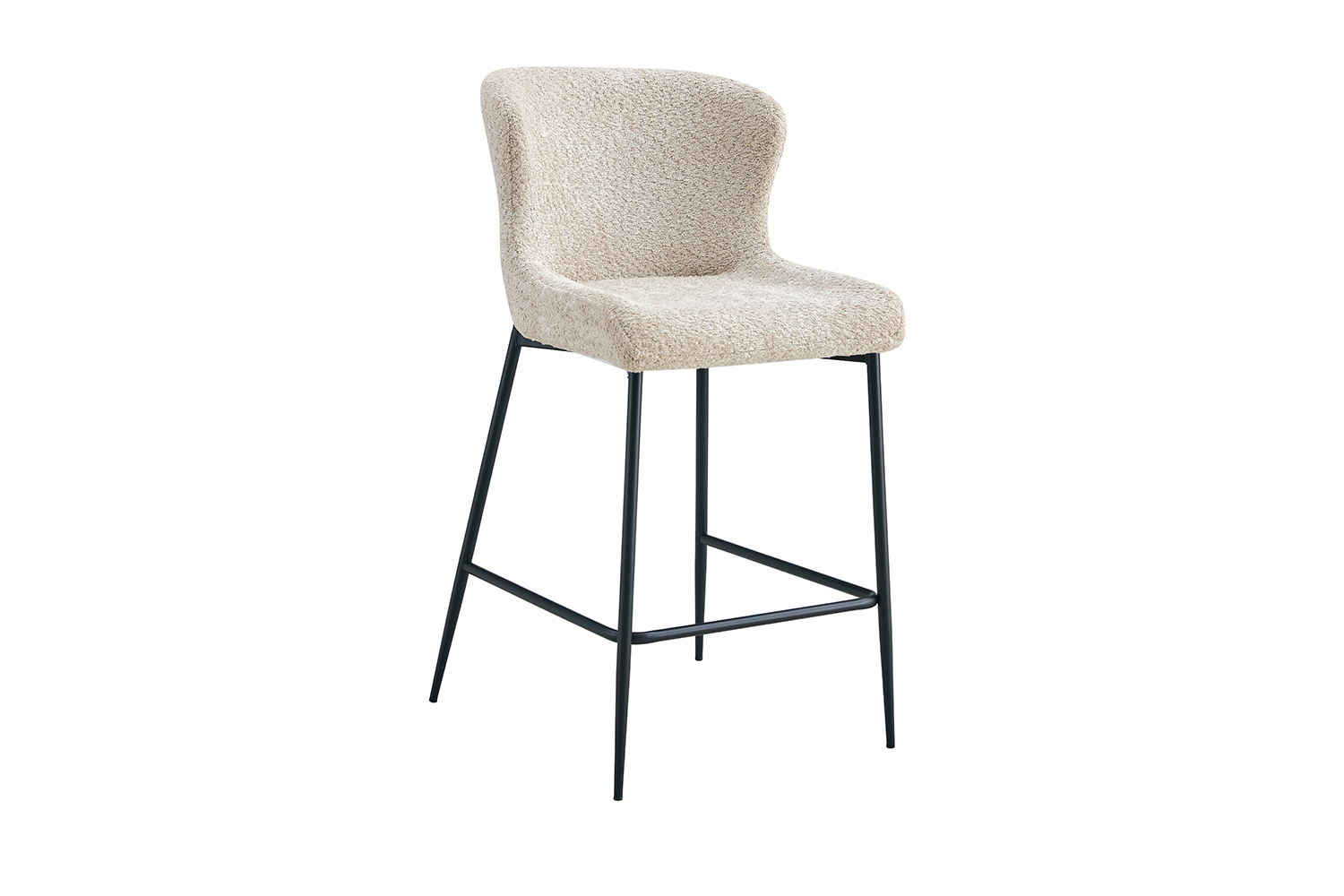 Liso Barkruk – Bouclé – Beige