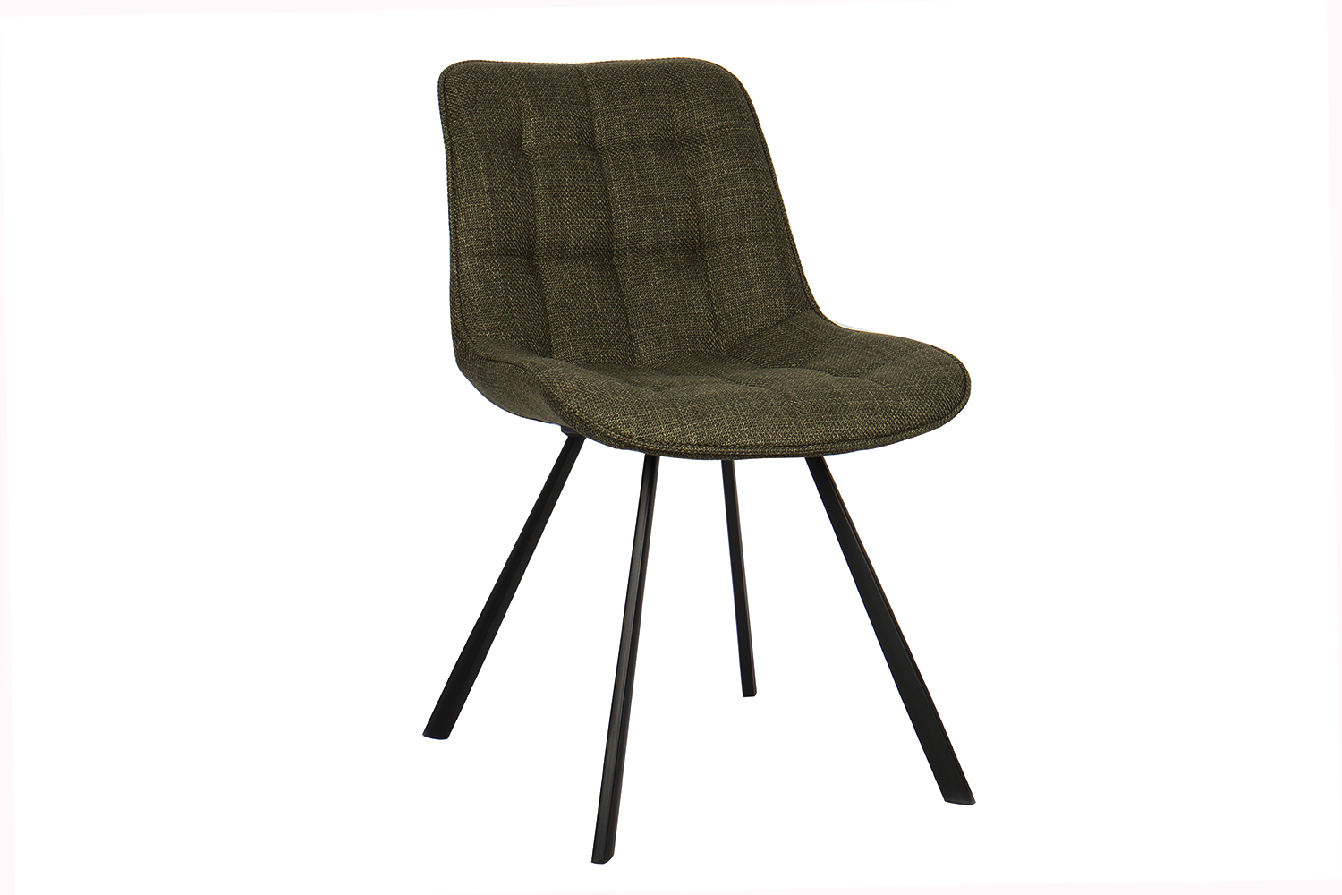 Arona Eetkamerstoel – Stof – Groen