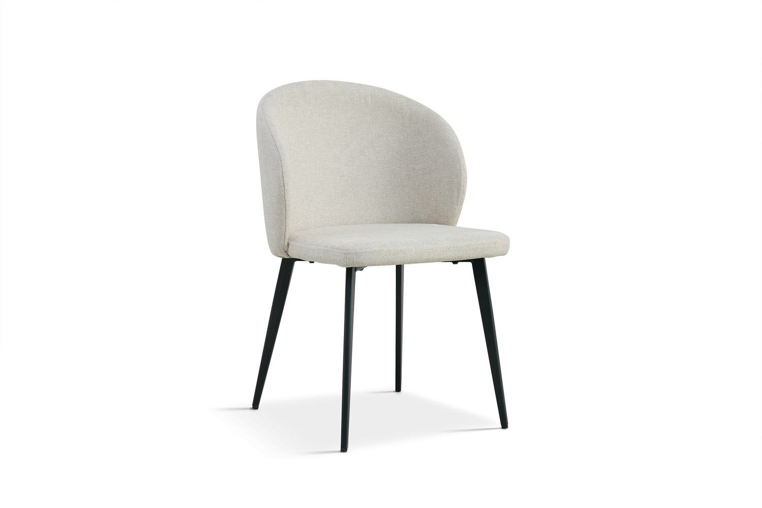 Taren Eetkamerstoel – Stof – Beige